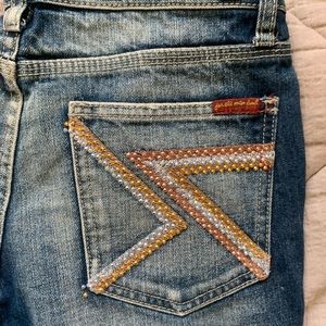 7 for all man kind, lightly used, size 29, 32” inseam